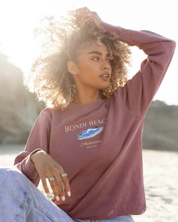 girl in sweatshirt