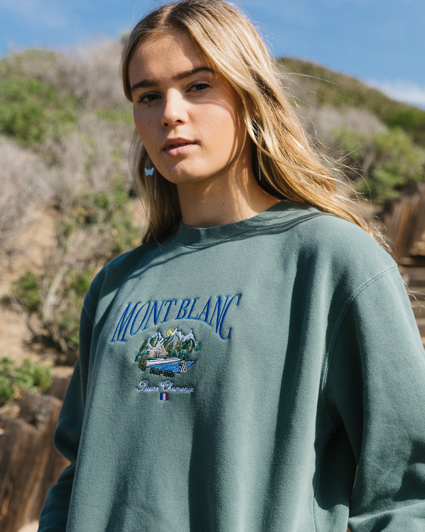 green shirt